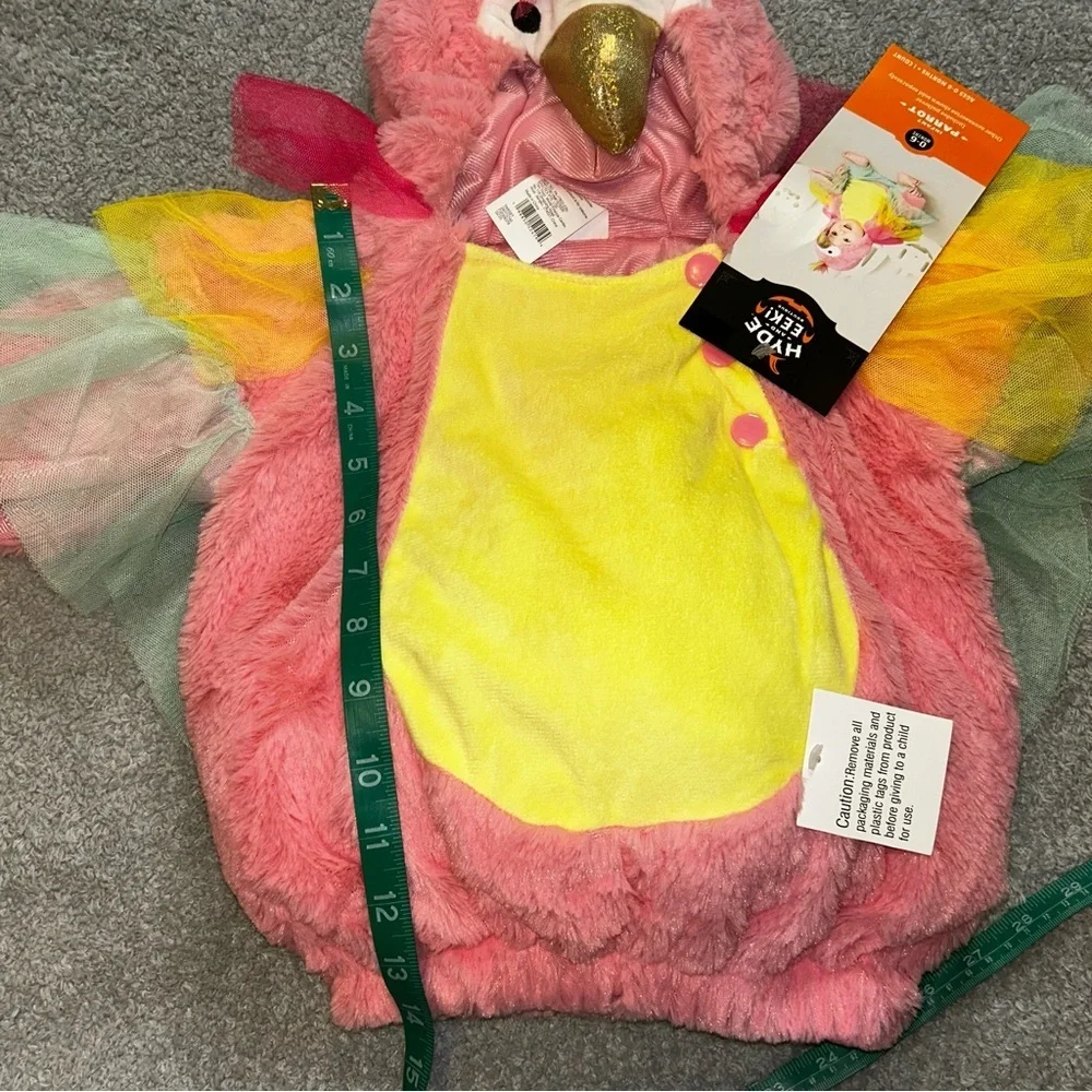 Vibrant Pink Parrot Kids Costume